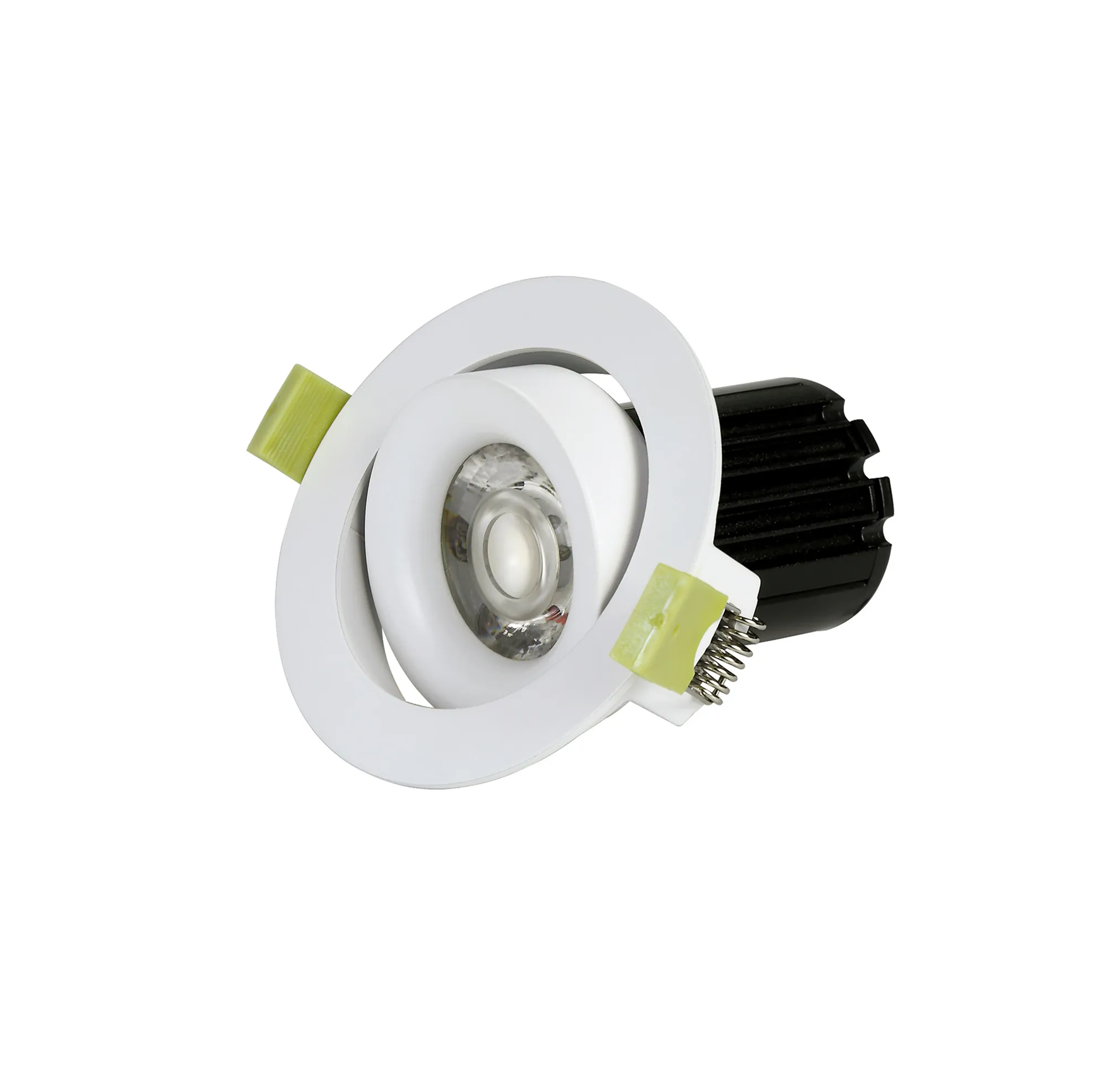 Bruve 10 Tridonic Powered 10W 2700K 710lm 36° CRI>90 LED Engine Adjustable Round Matt White Fixed Spot light, IP20 DM201251  Dlux Bruve A 10
